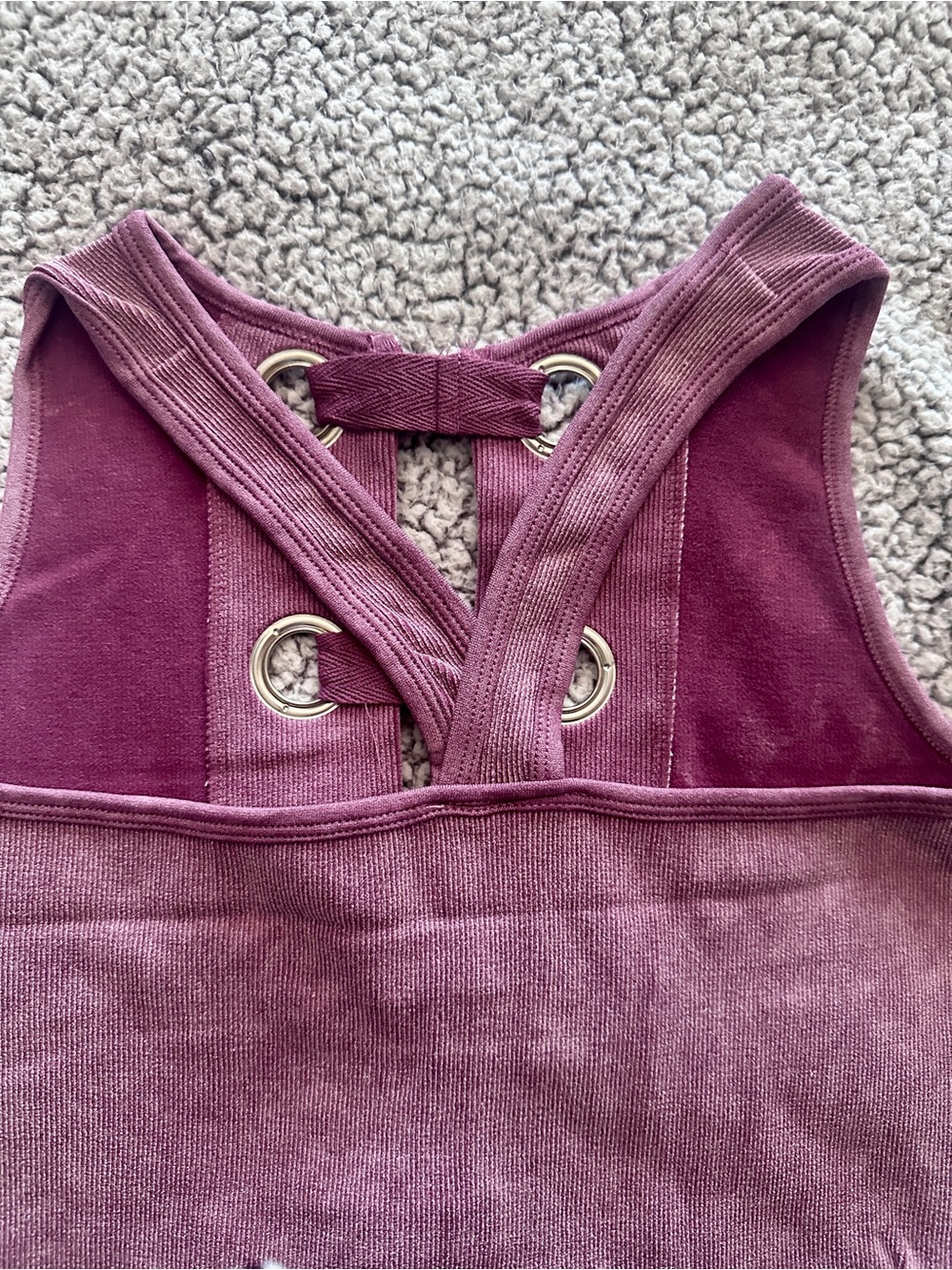 Pebby Forevee-Lace-Up Tank Top - Picture 4 of 5